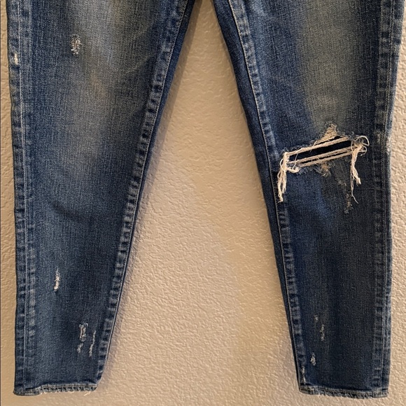 Moussy Vintage Women’s Blue Distressed Jeans Size 26 - Picture 3 of 7